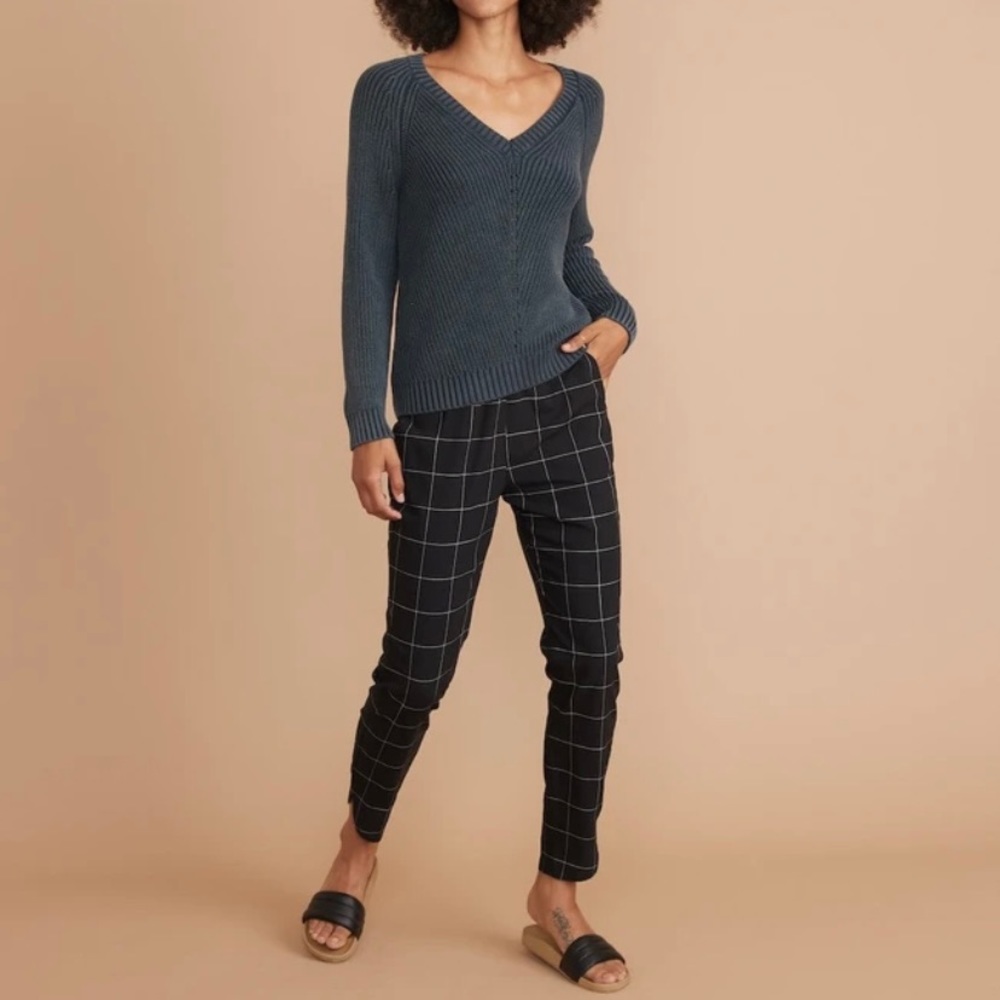 Marine Layer Alice Pant in Windowpane